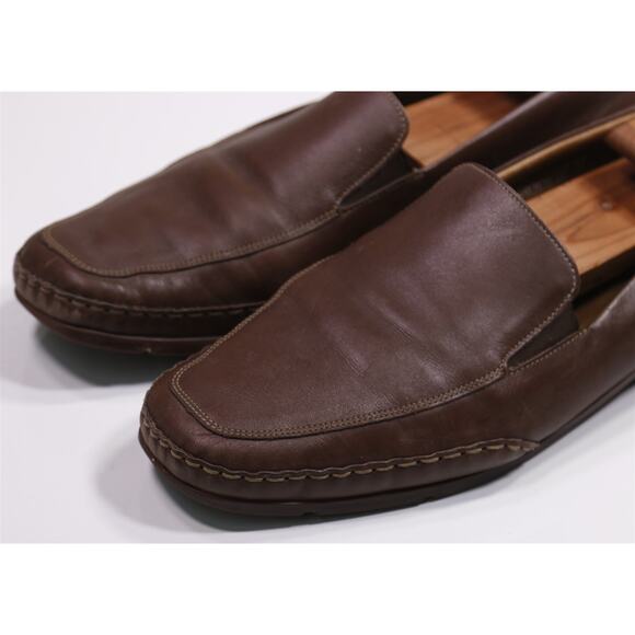 Mephisto Cool-Air Loafers Leather Moccasin Men's US 12 - Picture 3 of 12